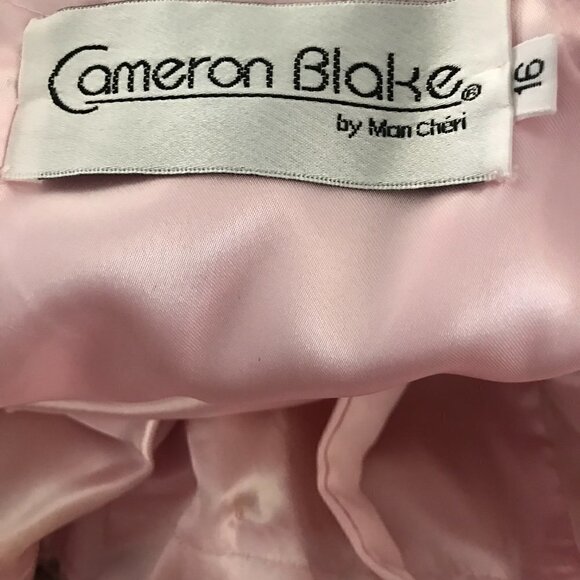 COPY - Cameron Blake by Mon Cheri Light Pink Femine Mother of the Bride Gown Dr… - Picture 6 of 14